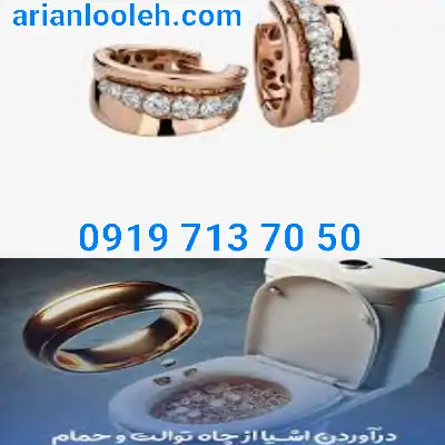 درآوردن طلا از چاه توالت