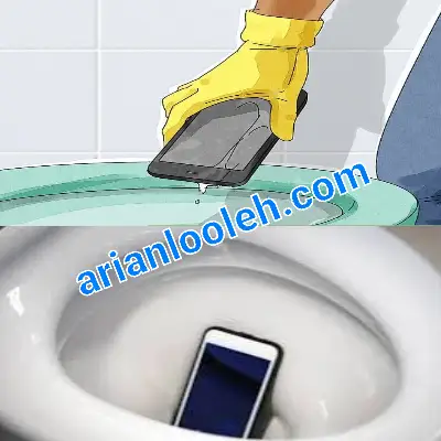 درآوردن طلا و اشیا از داخل لوله