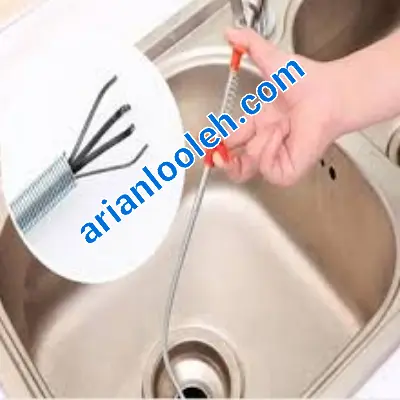 درآوردن طلا و اشیا از داخل لوله