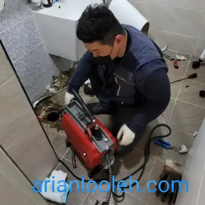 لوله بازکنی در رستم آباد