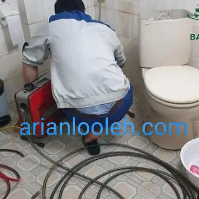 لوله بازکنی در شهرک نفت