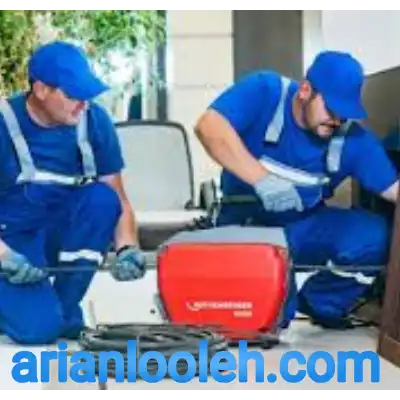 لوله بازکنی در شهر زیبا