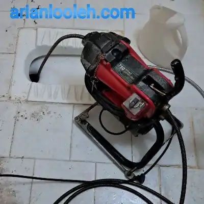 چاه بازکنی خیابان میلاد همدان